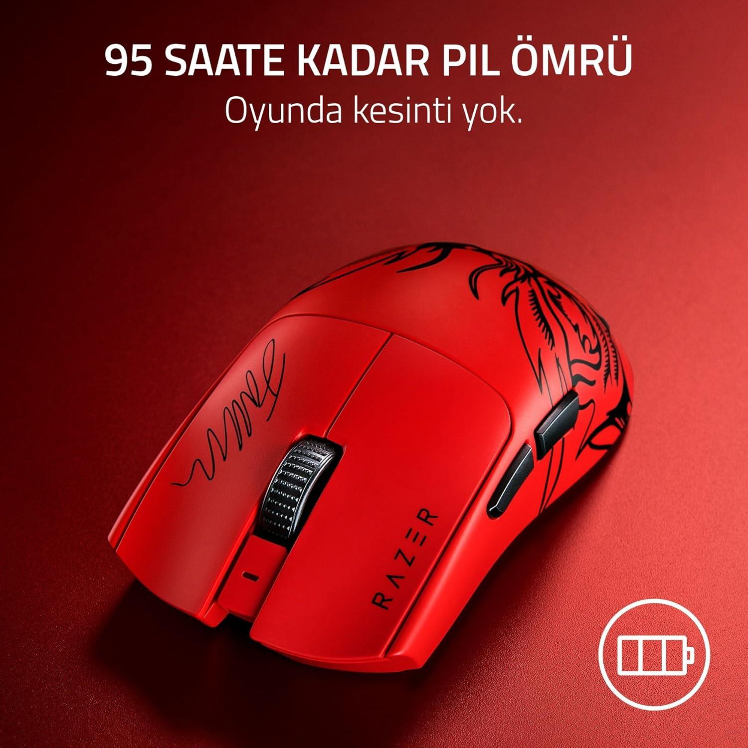 Razer Viper V3 Pro Kablosuz Mouse Faker Edition RZ01-05120500-R3M1