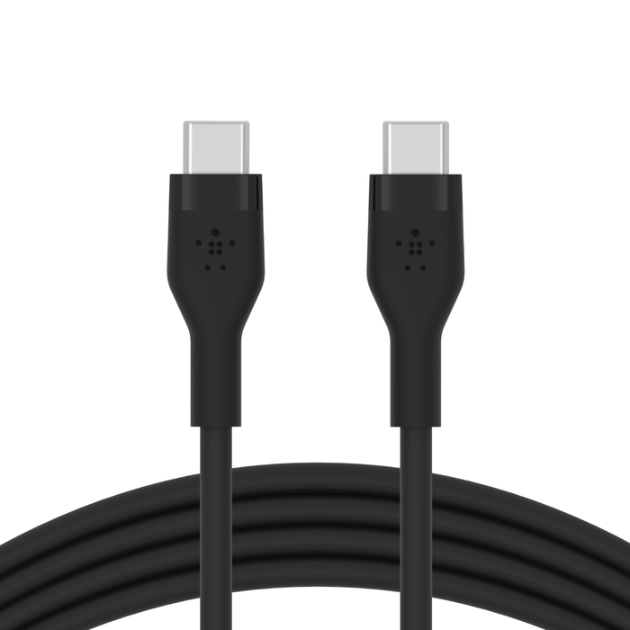 Belkin BoostCharge Flex USB-C'den USB-C'ye Kablo 60W 1Metre Siyah