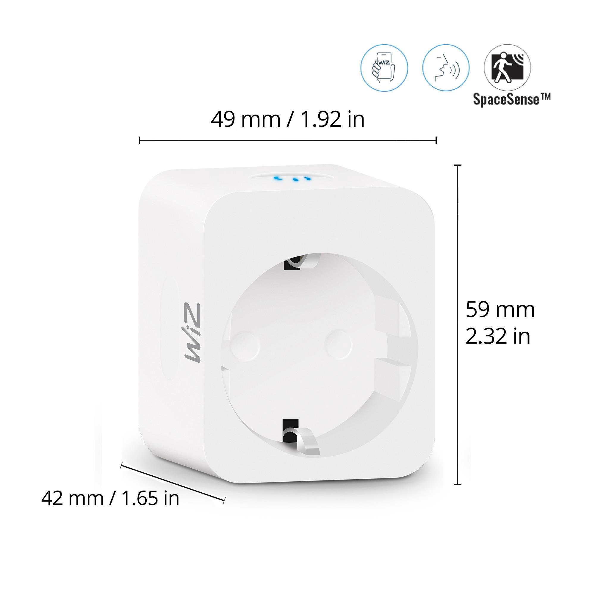 Wiz Akıllı Wi-Fi Priz (Beyaz)