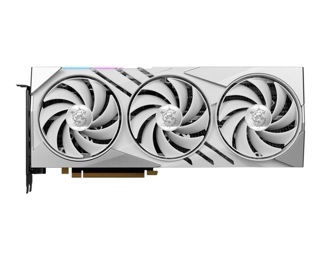 MSI VGA GEFORCE RTX 4070 TI SUPER 16G GAMING X SLIM WHITE RTX4070TIS 16GB GDDR6X 256B DX12 PCIE 4.0 X16 (3XDP 1XHDMI)
