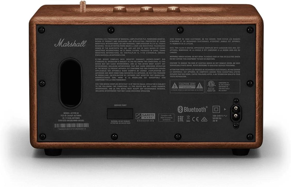 Marshall Acton III Bluetooth Hoparlör - Brown