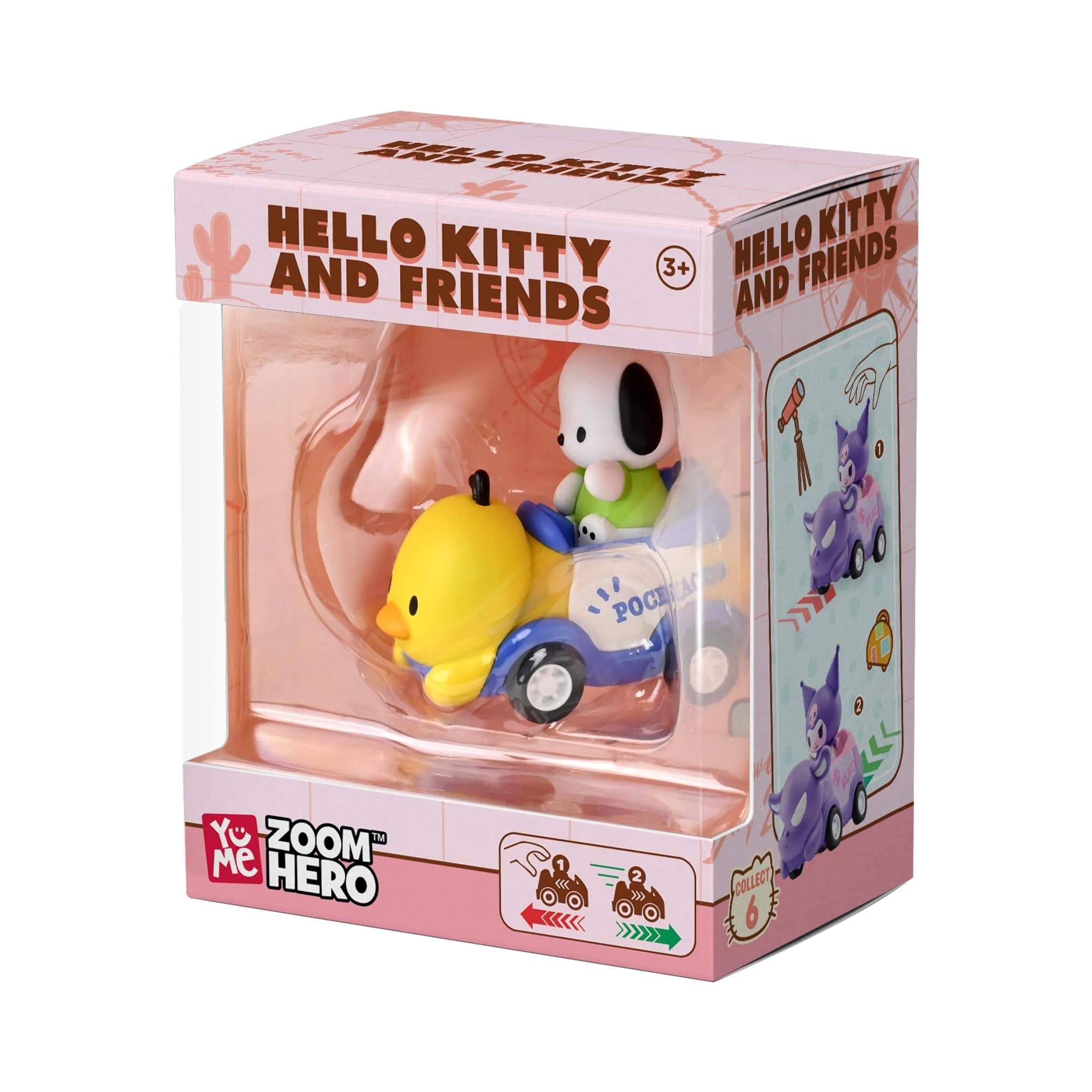 Yume Hello Kitty and Friends Zoom Hero Window Box Pochacco