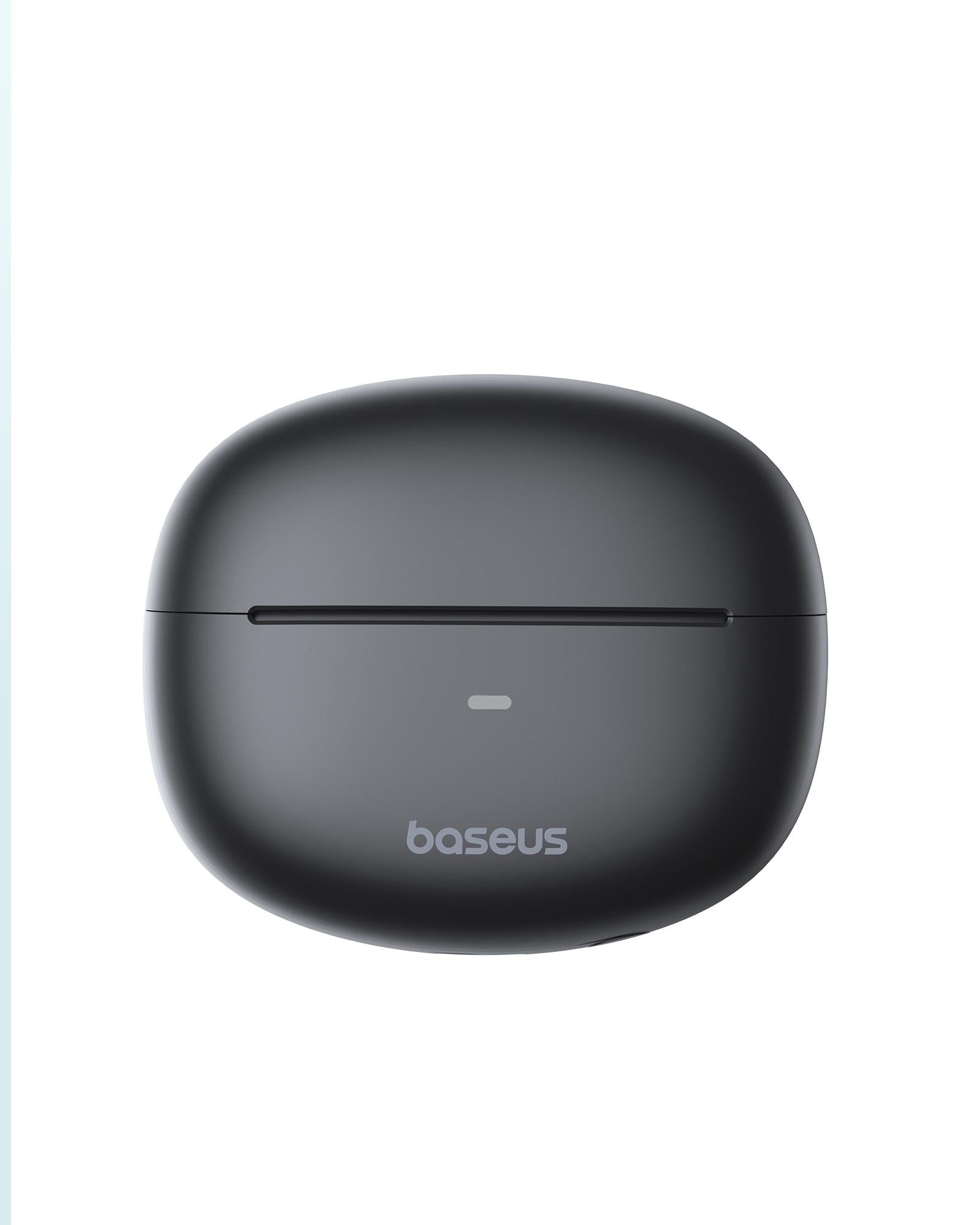 Baseus Bowie MC1 Kulak Klipsli Kulaklık, Bluetooth 5.4, 40 Saat Pil, AI Bass, IP57 Su Geçirmez, Siyah