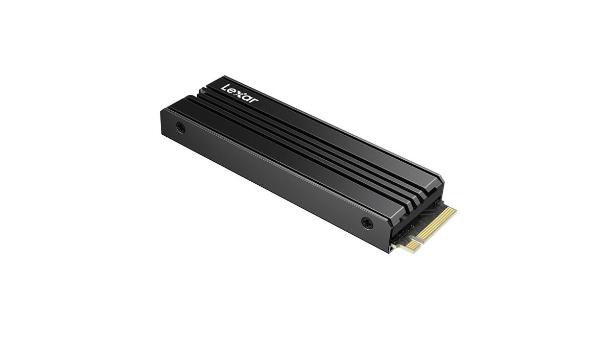 LEXAR SSD NM790 4TB HIGH SPEED PCIe GEN 4X4 M.2 NVMe UP TO 7400 MB/S READ AND 6500 MB/S WRITE WITH HEATSINK LNM790X004T-RN9NG