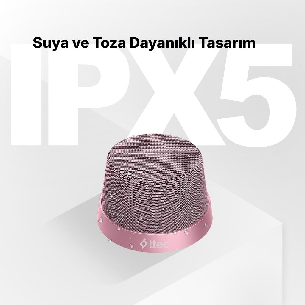 ttec Vox Mini M Magsafe Uyumlu 2'si 1 Arada Kablosuz Bluetooth Hoparlör, Lacivert