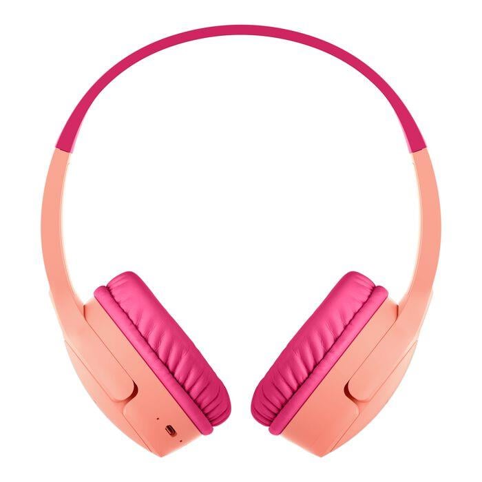 Belkin SoundForm mini Kablosuz Çocuk Kulaklığı, Pembe