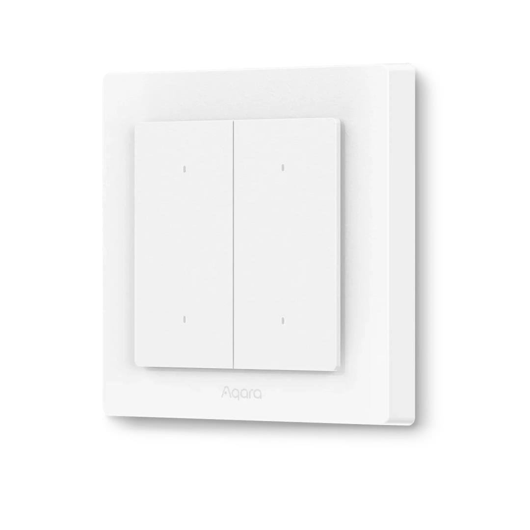 Aqara Akilli Isik Anahtari H2 4 Tus-2 Kanal WS-K08D (Apple Home Destekli)