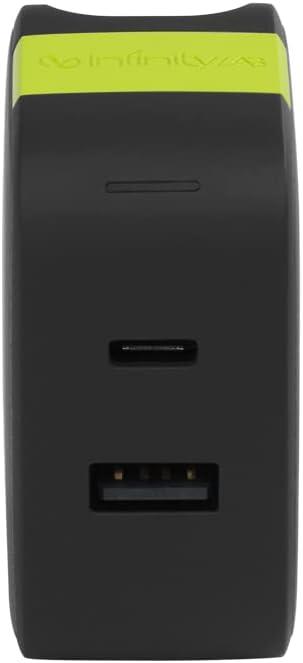 InfinityLab InstantCharger 65W 2 USB Şarj Cihazı, Siyah