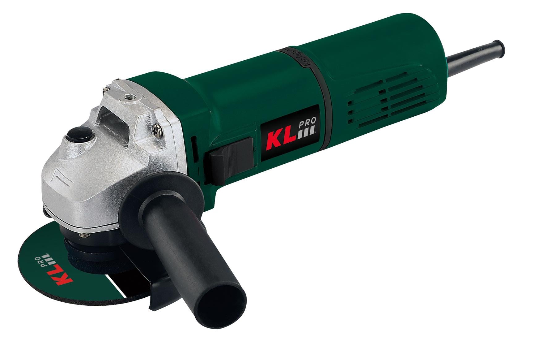 KL PRO KLAT11508 1100Watt 125mm Devir Ayarlı Profesyonel Avuç Taşlama