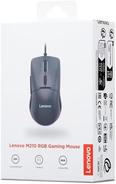 Lenovo M210 Rgb Gaming Mouse GY51M74265