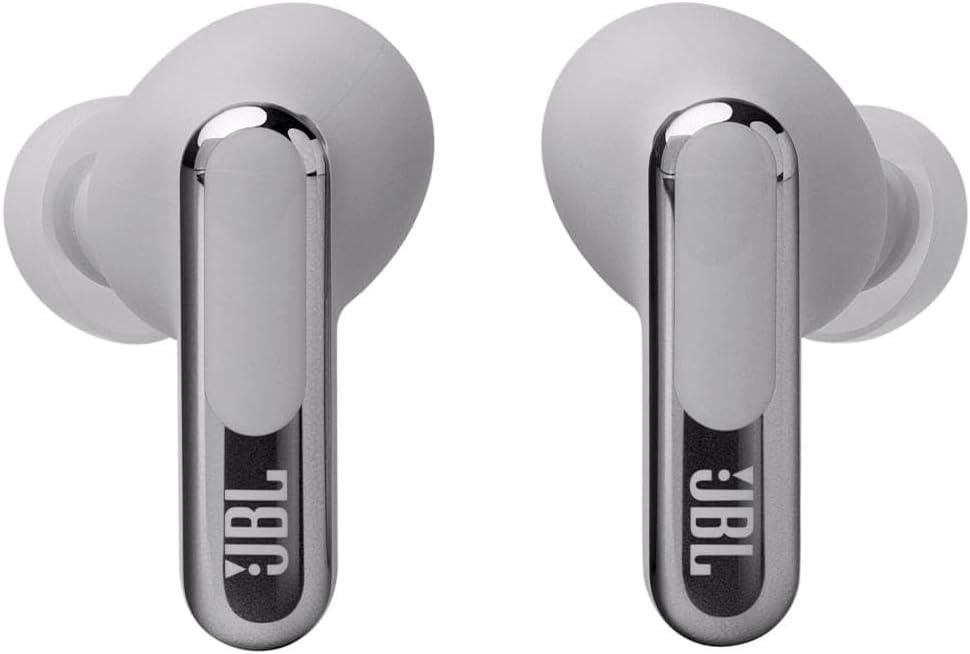 JBL Live Beam 3, Kablosuz Kulakiçi Kulaklık, Silver