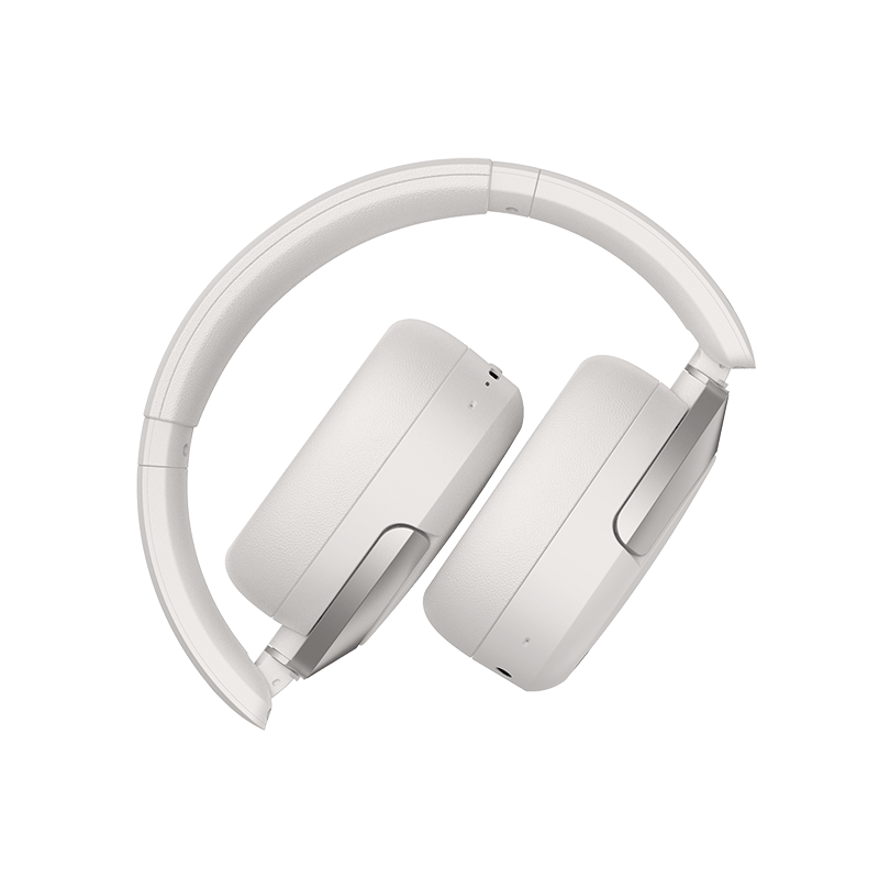 Edifier W830NB Bluetooth 5.4 ANC Noise Cancelling Kablosuz Kulak Üstü Kulaklık – 94 Saat Pil, LDAC, Hi-Res Audio Wireless - Kum Beyazı