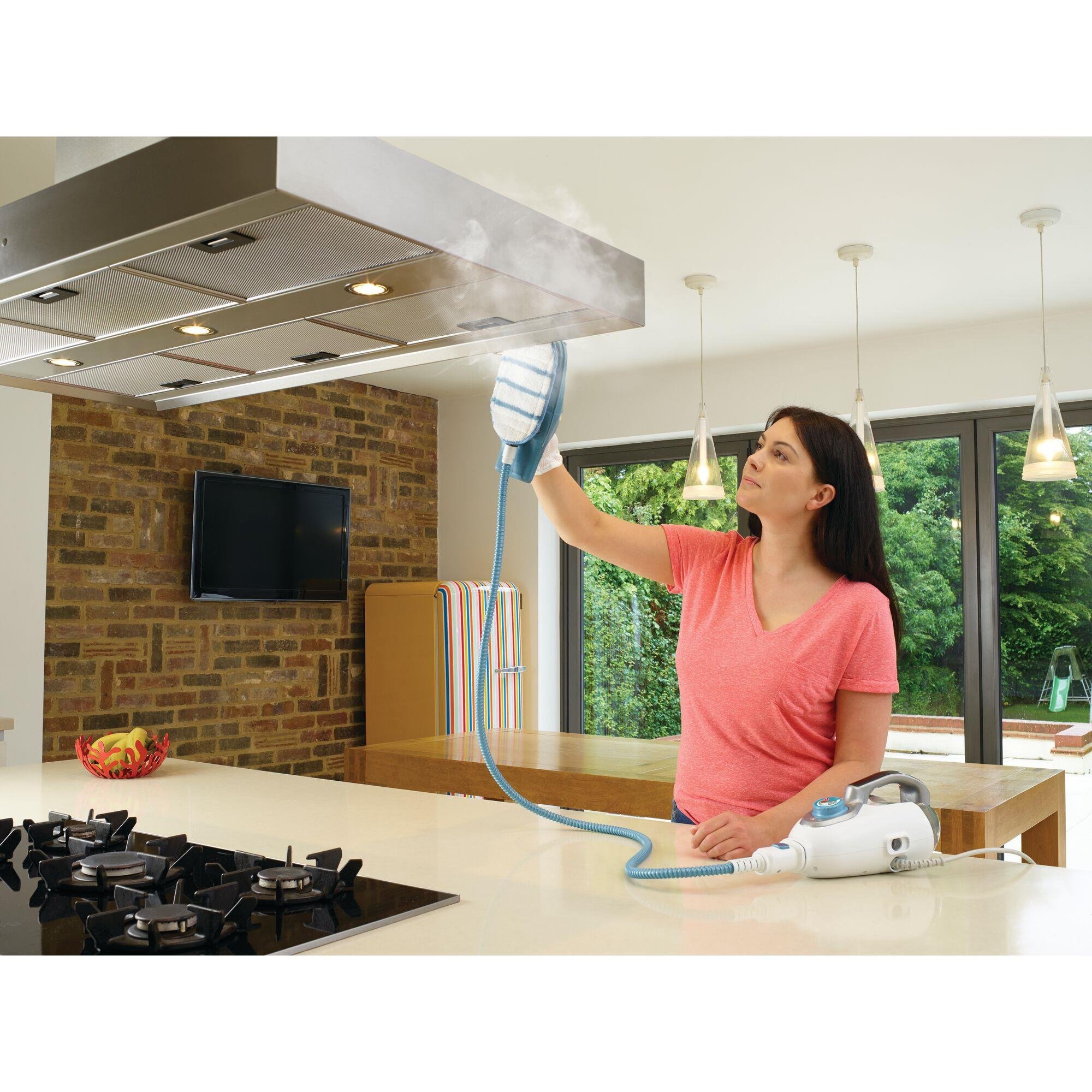 Black&Decker Gen 3.5 Steam Mop 8in1 Buharlı Temizlik Makinesi - BHSM168DSM-QS