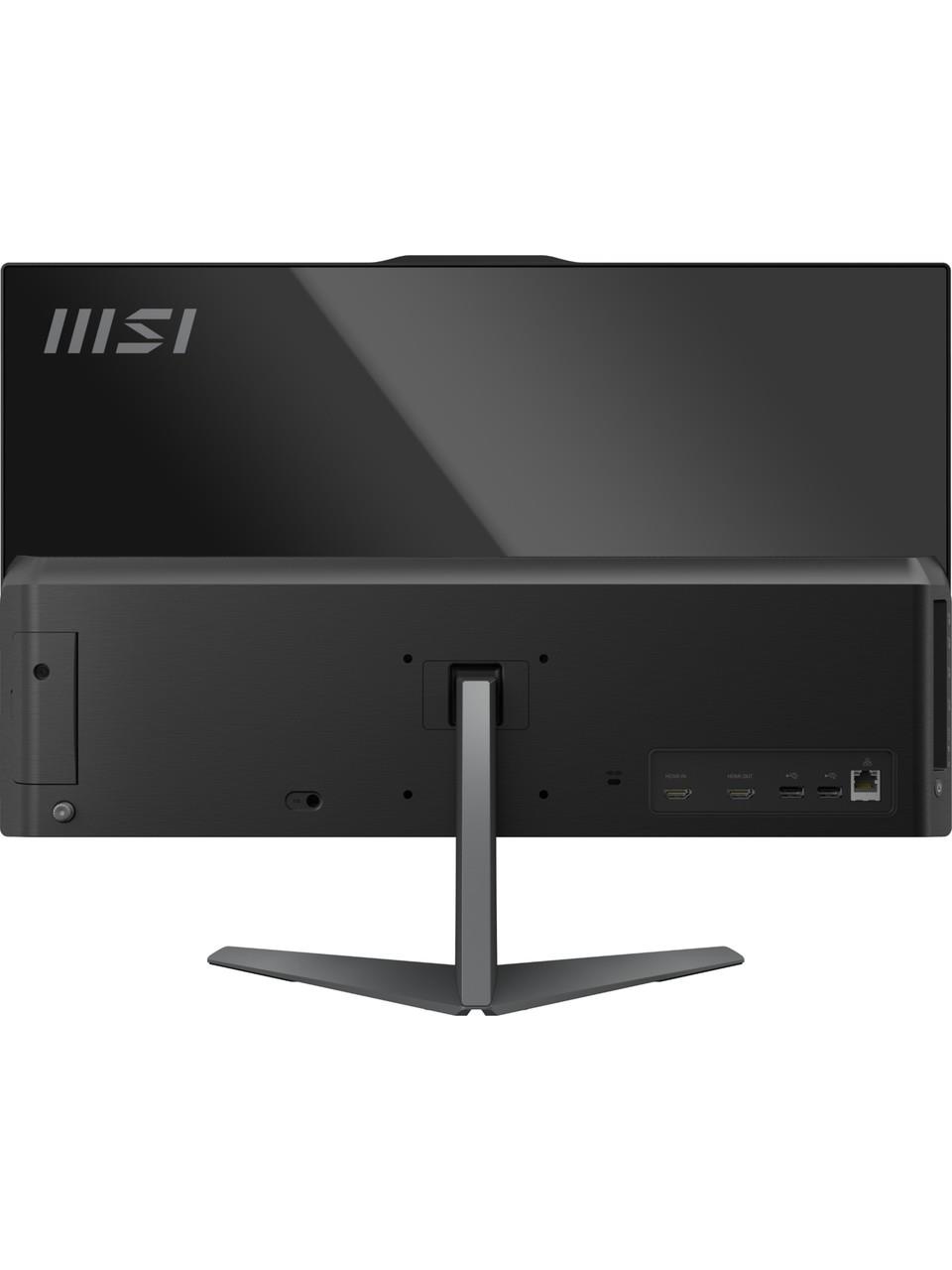 MSI MODERN AM242 12M-1896XTR 23.8 FHD 16:9 (1920X1080) I5-1235U 8GB DDR4 500GB SSD FDOS SIYAH AIO PC
