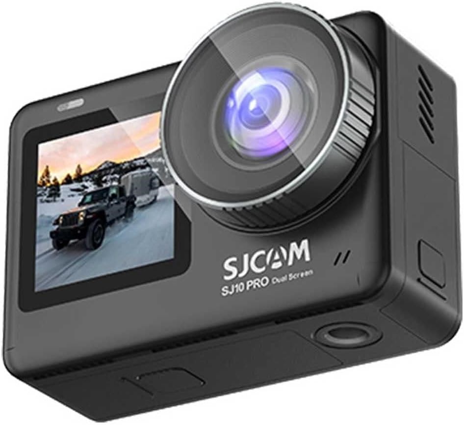 Sjcam SJ10 Pro Dual Screen Wi-Fi 4K/60 Fps Aksiyon Kamera - Siyah