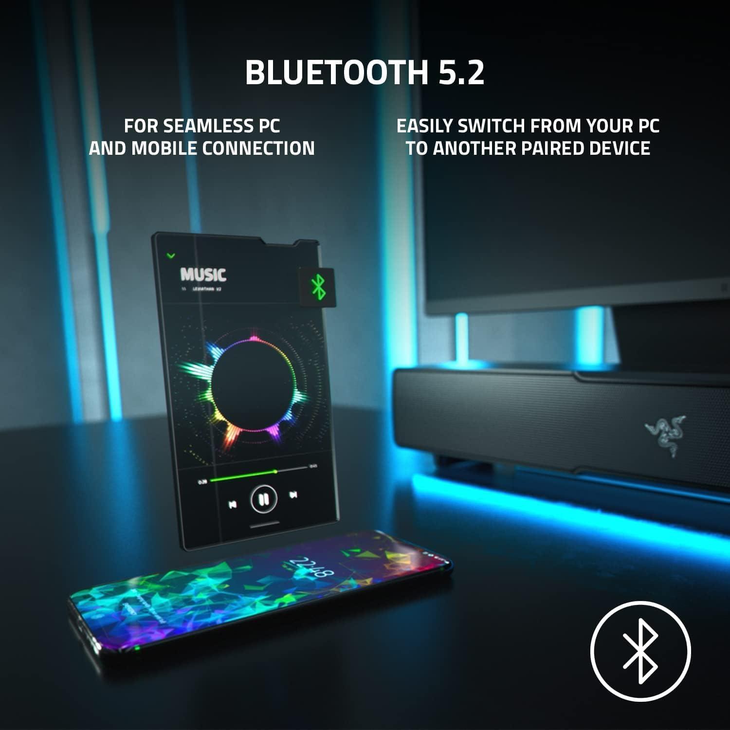 Razer Leviathan V2 - RGB Chroma Subwoofer'lı PC Oyun Soundbar