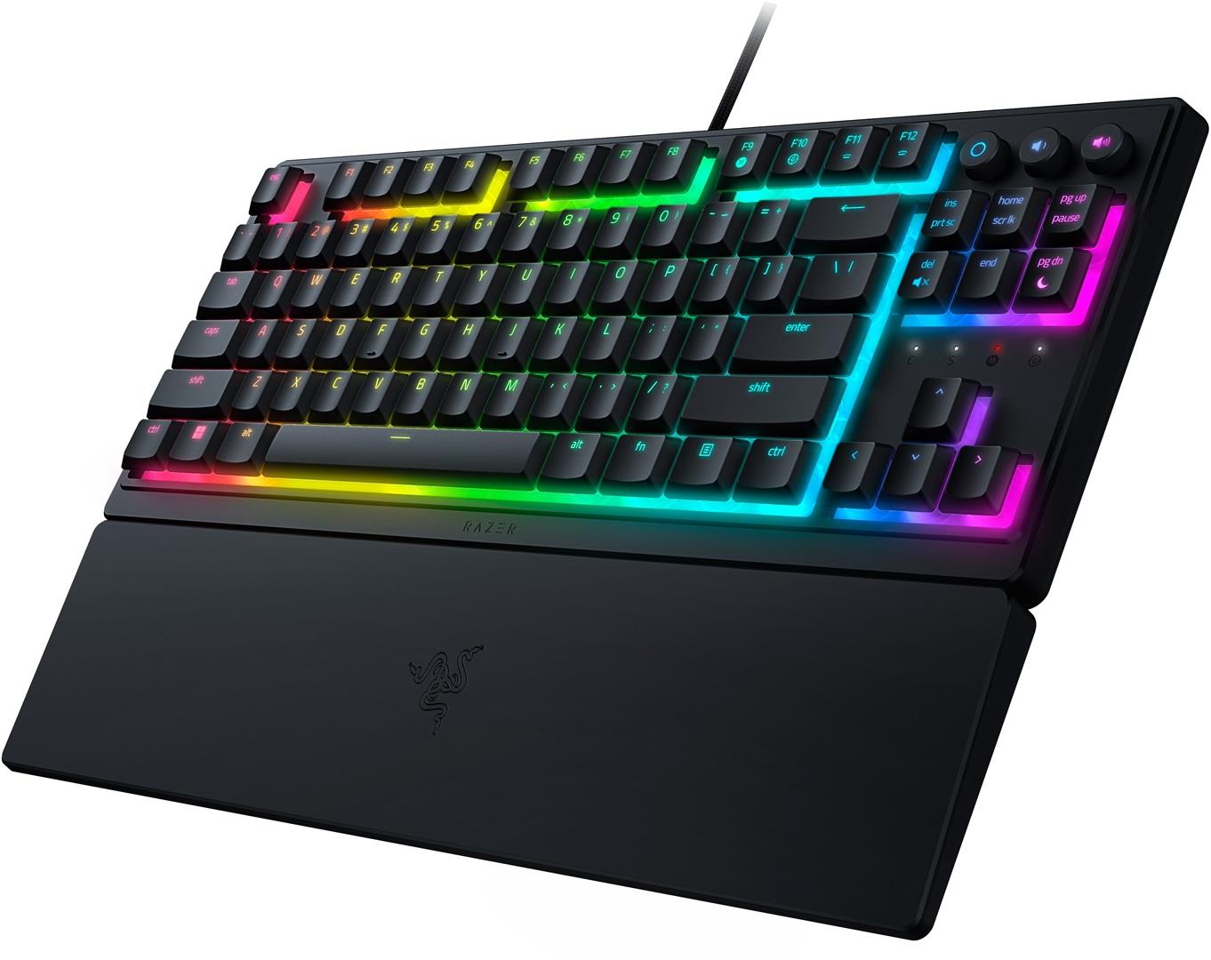 Razer Ornata V3 TKL (Meka-Membran) Kablolu RGB Türkçe Q Oyuncu Klavye