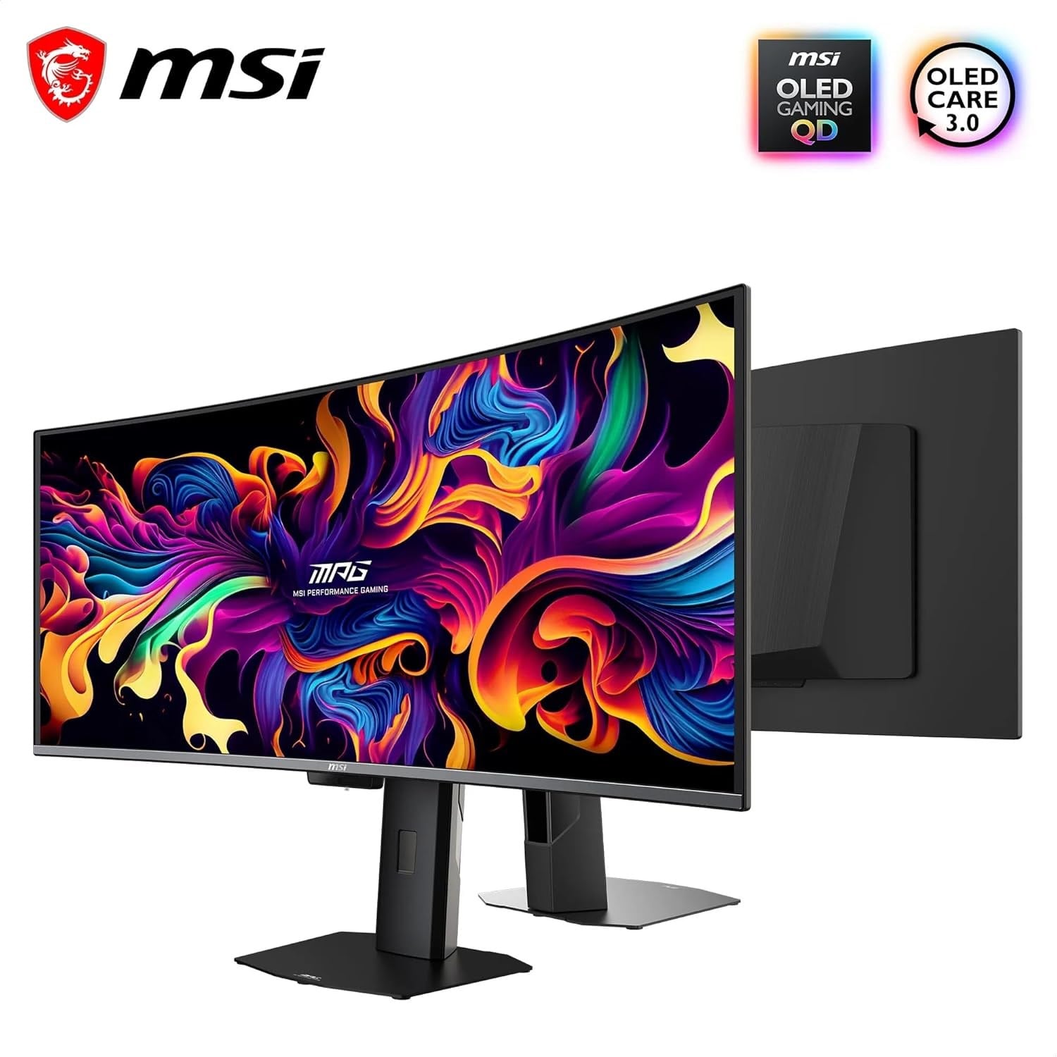MSI 34 MPG 341CQR QD-OLED X36 3440x1440 (UWQHD) 21:9 CURVE 1800R QD-OLED 360HZ 0.03ms ADAPTIVE-SYNC 