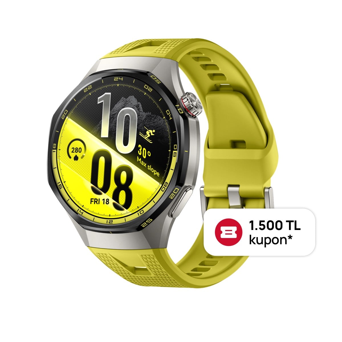 Huawei WATCH GT 7 Pro 46mm Akıllı Saat, Sarı