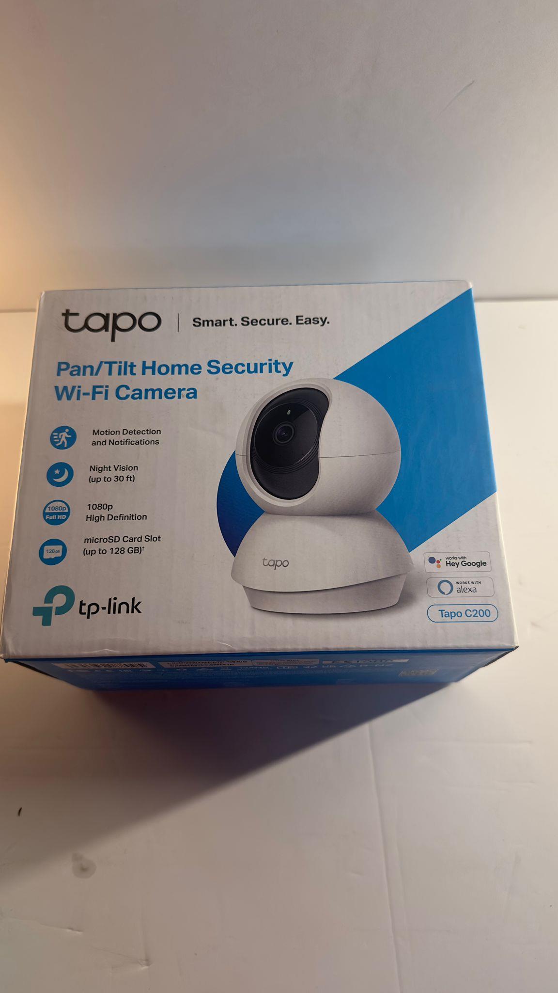 OUTLET TP-Link Tapo C200, 1080P Full HD İç Mekan Wi-Fi Güvenlik Kamerası