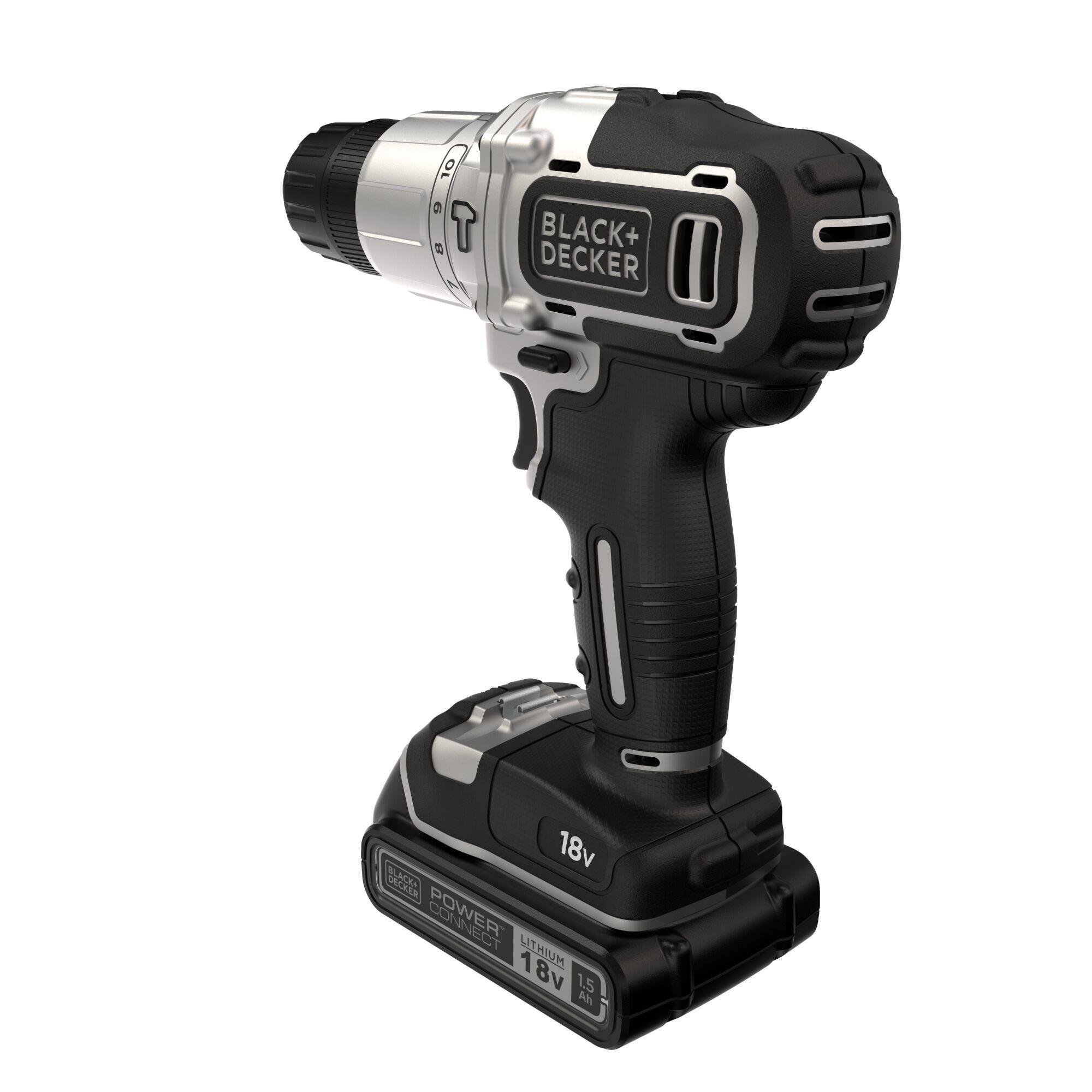 Black&Decker 18V Darbeli Vidalama Elektrikli Matkap - BDCHD18SC1K-QW