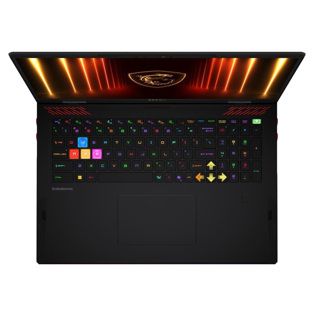 MSI Raider 18 HX AI A2XWIG-218TR ULTRA 9 285HX 64GB DDR5 Ram 4TB SSD RTX5080 16GB GDDR7 18'' UHD + Miniled 120Hz Windows 11 Home Taşınabilir Dizüstü Bilgisayar