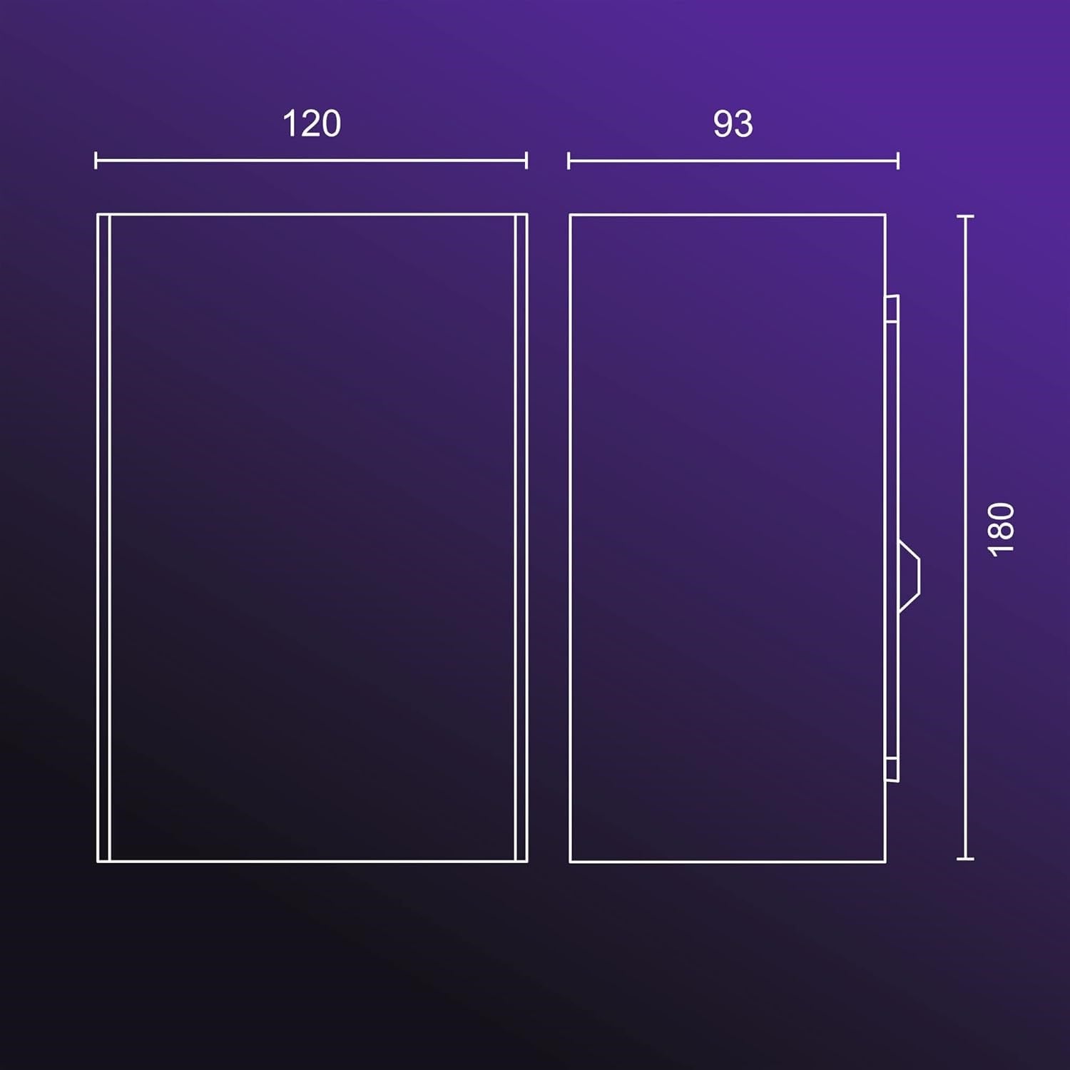 Philips Hue Resonate Dış Mekan Duvar Lambası 2x8W - Inox