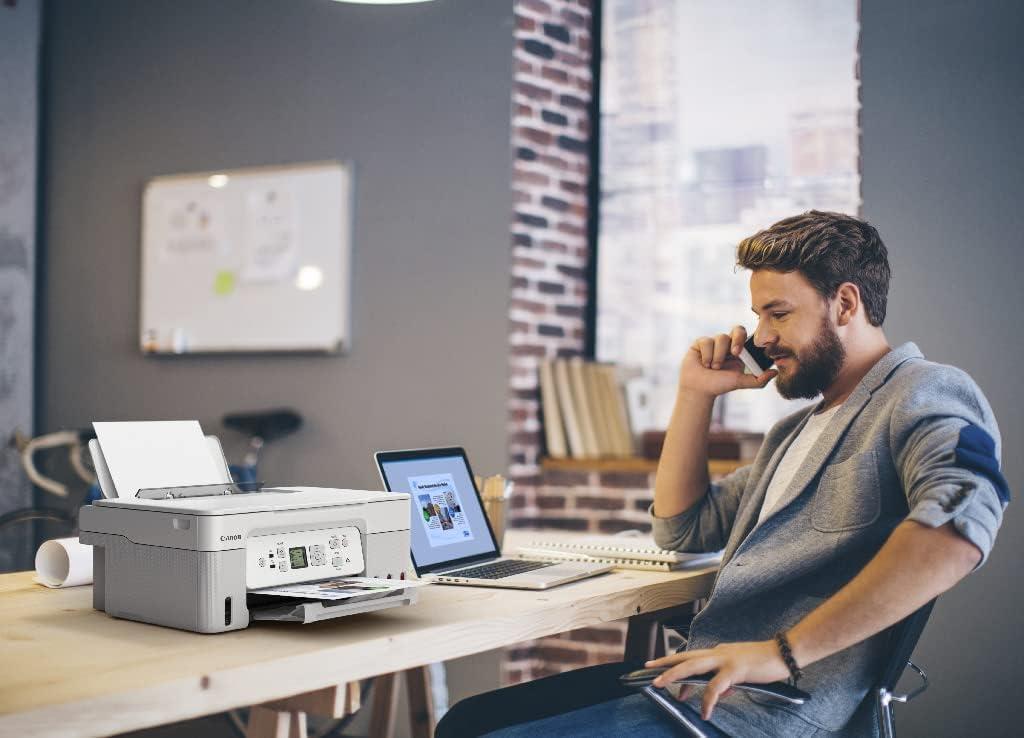 Canon Pixma G3470 A4 Yazıcı/Tarayıcı/Fotokopi/Wifi Renkli Tanklı Yazıcı - Beyaz