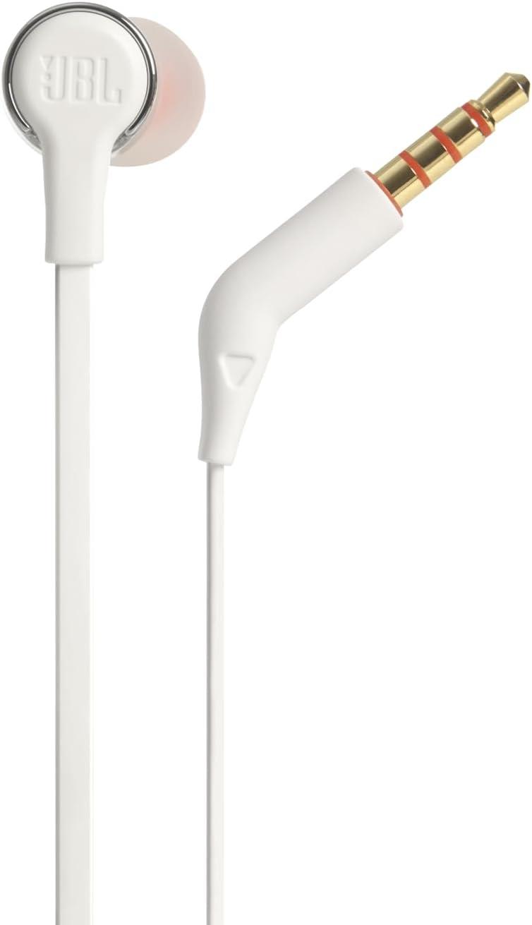 JBL T210 Siyah Kablolu Mikrofonlu Kulak İçi Kulaklık, Gri