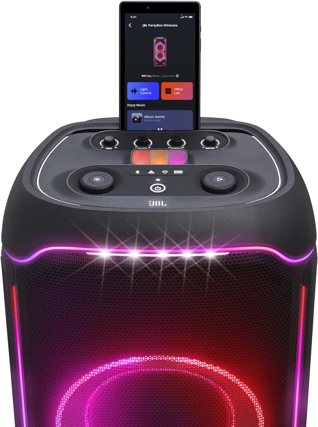 JBL Partybox Ultimate Wifi Bluetooth Hoparlör + Partybox Mikrofonu Hediye