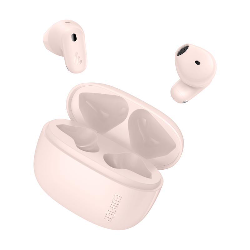Edifier X1 Lite Bluetooth 5.4 TWS Kablosuz Kulak İçi Kulaklık – 26 Saat Pil, IP54, AI Çağrı Gürültü Azaltma - Pembe