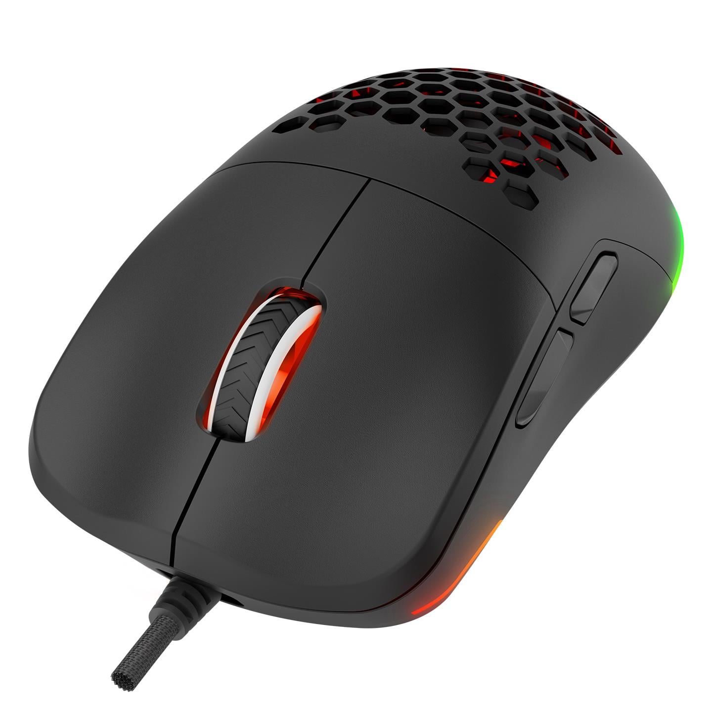 Rampage BLINK Siyah 7 Makro Tuşlu RGB 12800 DPI Gaming Oyuncu Mouse