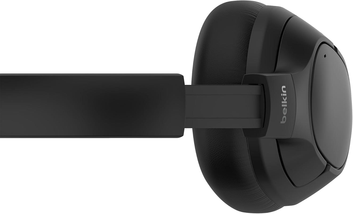 Belkin SoundForm Isolate Noise Cancelling Kablosuz Bluetooth kulaklık, Siyah