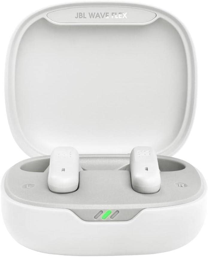 JBL Wave Flex Kablosuz Kulakiçi Kulaklık, Beyaz