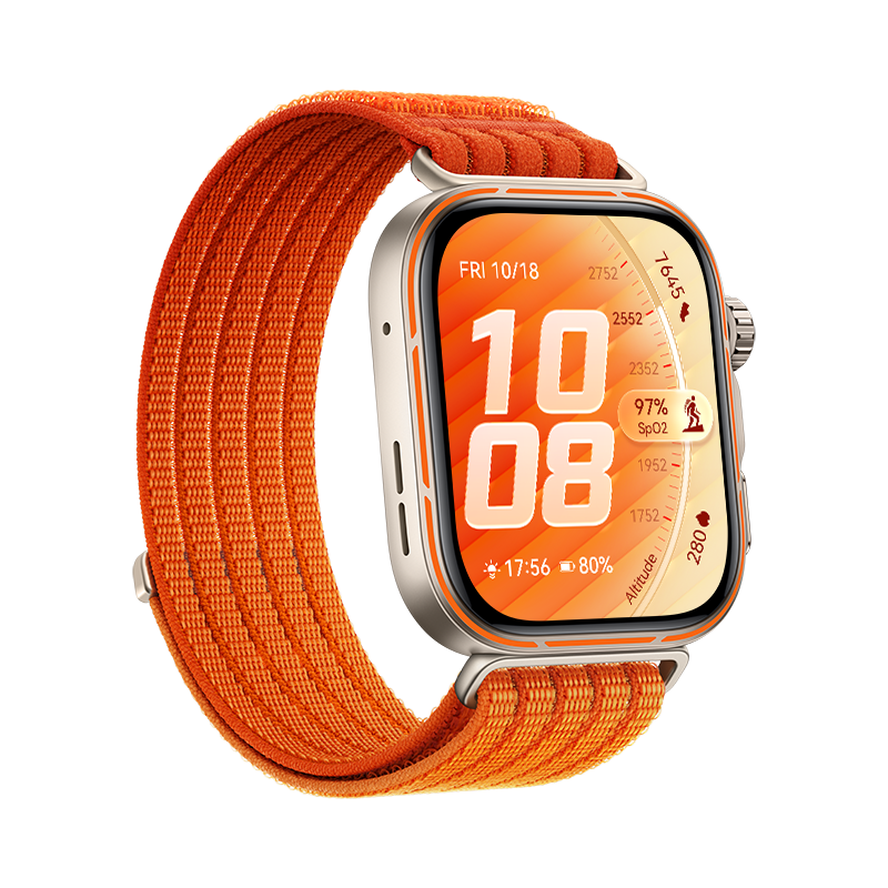 Huawei Watch Fit 5 Pro Akıllı Saat - Turuncu, Huawei Freebuds SE3 Siyah Hediyeli