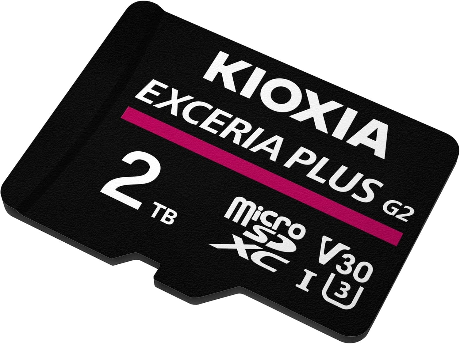 KIOXIA 2TB EXCERIA PLUS G2 MICRO SDXC 4K 100/90
