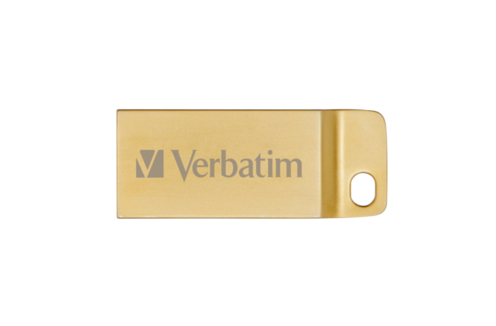 VERBATIM 99106 - 64GB METAL EXECUTIVE USB 3.2 GEN 1 GOLD