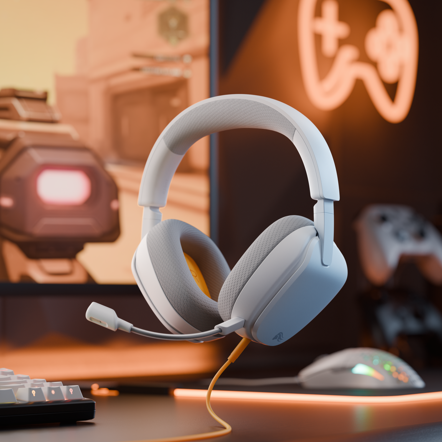 Glorious GHS Eternal Multi Platform Gaming Kulaklık-Beyaz