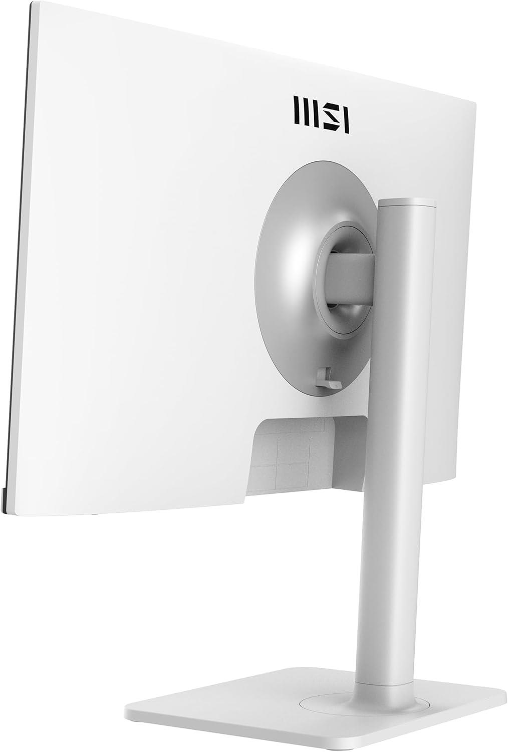 MSI 23.8 MODERN MD2412PW 1920x1080 (FHD) 16:9 FLAT IPS 100HZ 1MS ADAPTIVE-SYNC PIVOT BEYAZ TYPE-C MO