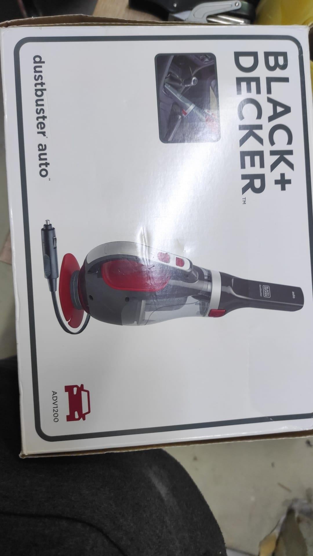 OUTLET Black+Decker ADV1200 12V/12.5Watt Araç Süpürgesi
