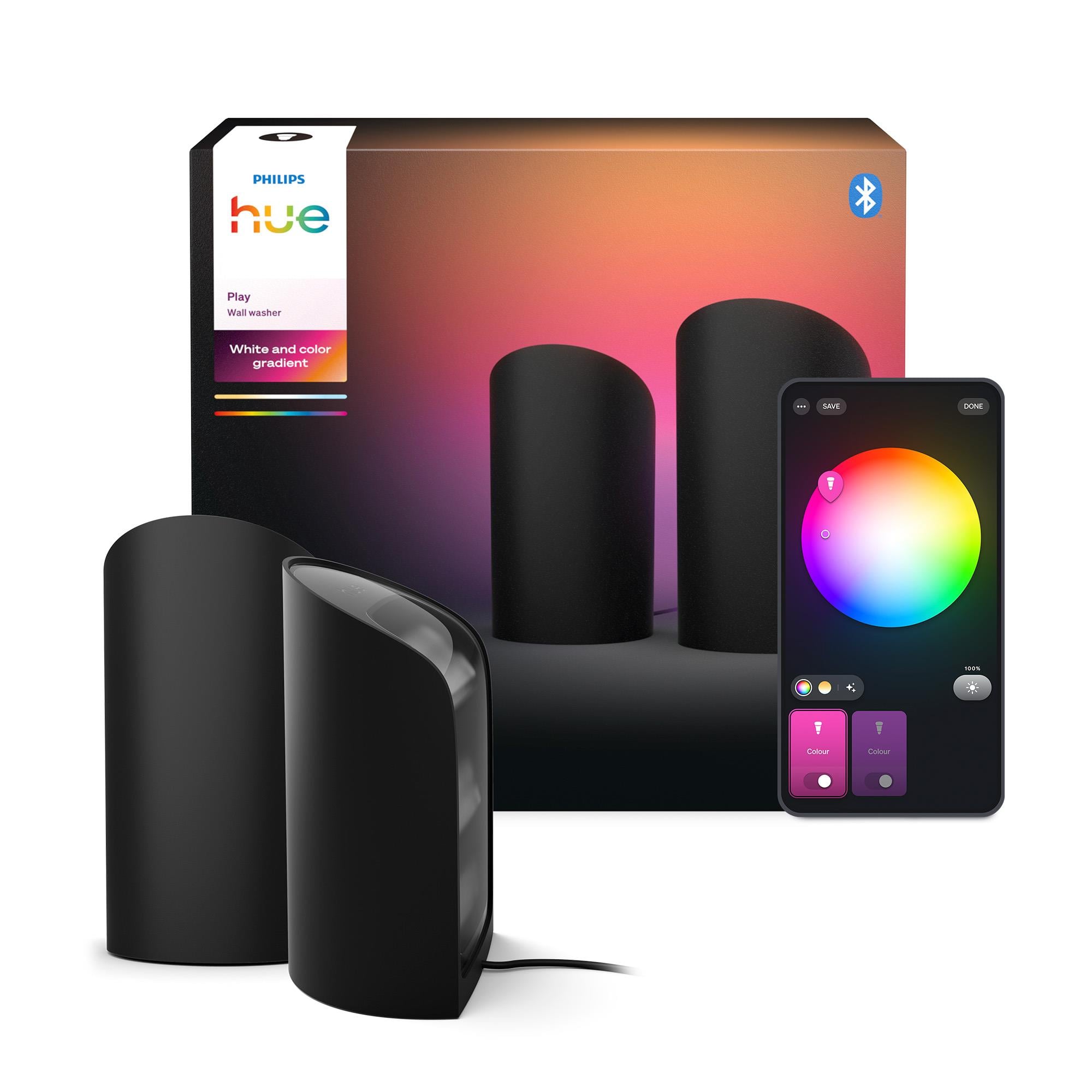 Philips Hue Flare 2'li Paket Akıllı Duvar Aydınlatma - Siyah