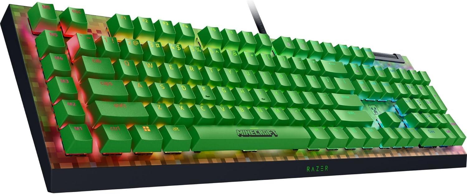 Razer Blackwidow V4 X Kablolu Klavye Minecraft Edition RZ03-04704100-R3M1