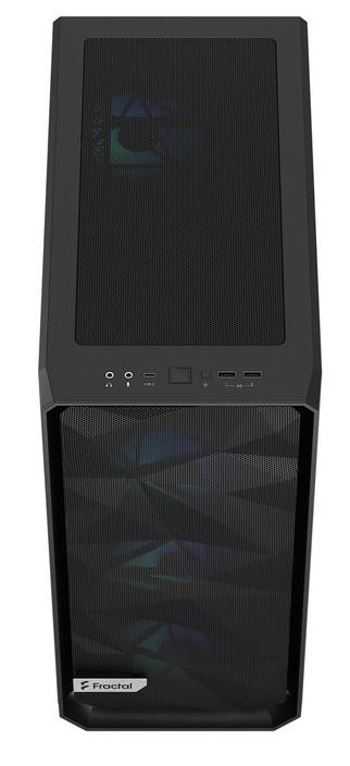 Fractal Design Meshify 2 Compact RGB Siyah Temperli Cam Oyuncu Bilgisayar Kasası