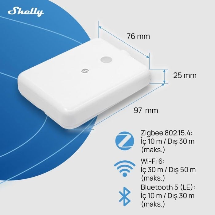 Shelly Flood Gen4 Akıllı Su Kaçak Sensörü