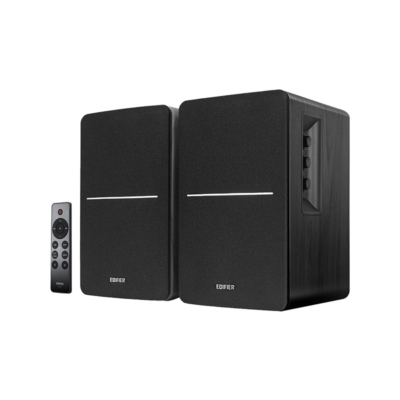 Edifier R1280DBs 42W RMS Bluetooth Aktif Raf Tipi Hoparlör – Optik/Koaksiyel, Çift RCA, Subwoofer Çıkışlı - Siyah