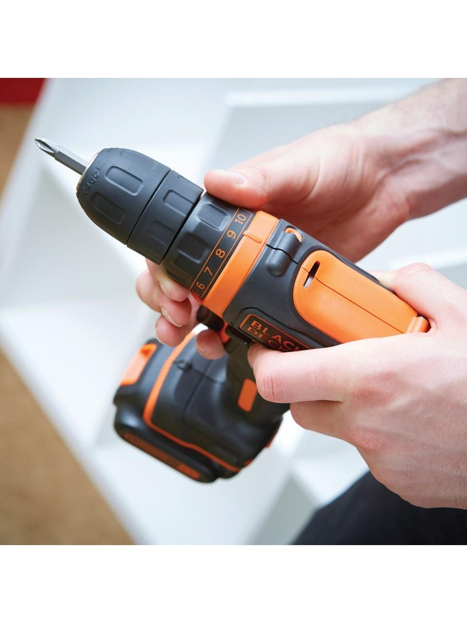 Black & Decker BDCDD 12K 10.8Volt/1.5Ah Li-ion Akülü Vidalama