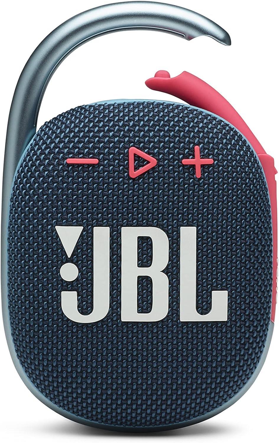 JBL Clip 4 Ip67 Su Geçirmez Bluetooth Hoparlör Mavi - Pembe