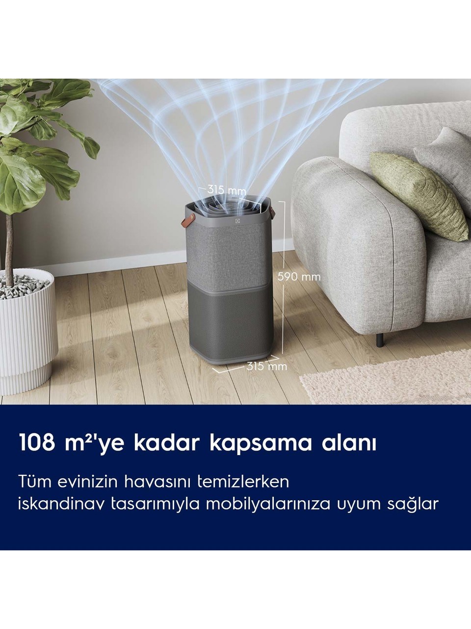 Electrolux EPO60571DG Hava Temizleyici