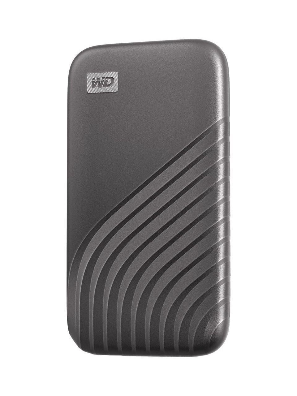 WD My Passport SSD 1TB,1050 MB/s Okuma, 1000 MB/s Yazma, PC ve Mac Uyumlu, Gri