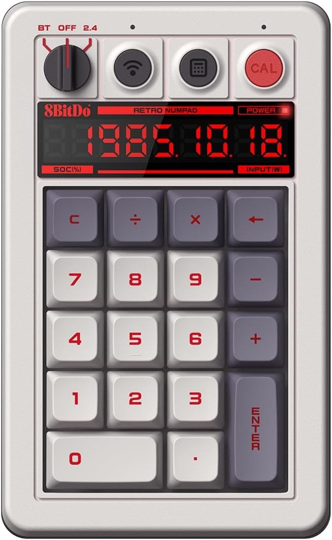 8BitDo Retro 18 N Edition Mekanik Numpad